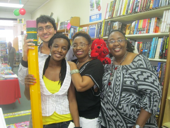Mark, Shakirah (me) Sandra and Cher at Day's Book Store