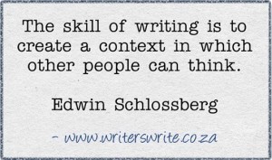 The Skill of Writing